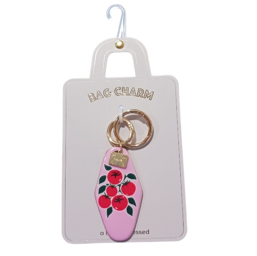 Tomatoes Hotel Key Bag Charm Travel - Picture 6 of 7